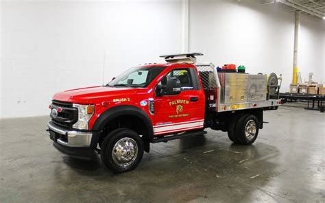 2 Fouts Bros Palmview Fire Dept Brush Truck Dr Side Fouts Fire