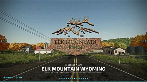 FS22 Elk Mountain Wyoming v 1.0