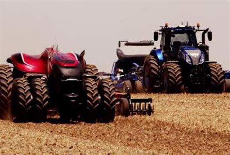 CNH Industrial Brands Reveal Concept Autonomous Tractor Development