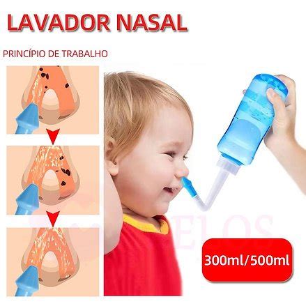 Higienizador Lavagem Nasal Ducha Garrafa Ml Shopee Brasil