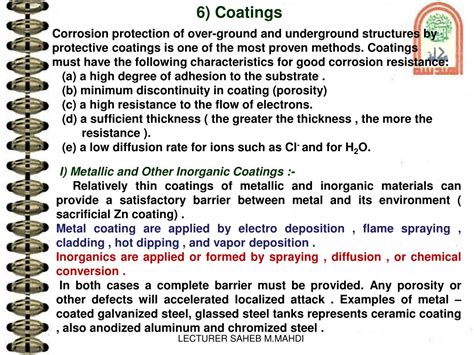 Ppt Chapter 5 Corrosion Protection And Corrosion Test Powerpoint