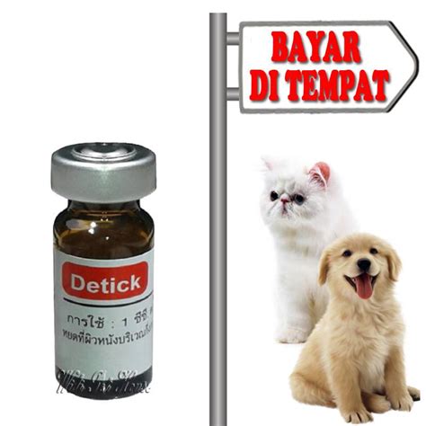 OBAT KUTU KUCING ANJING PARASIT CAPLAX TUNGAU TETES DETICK 2 ML