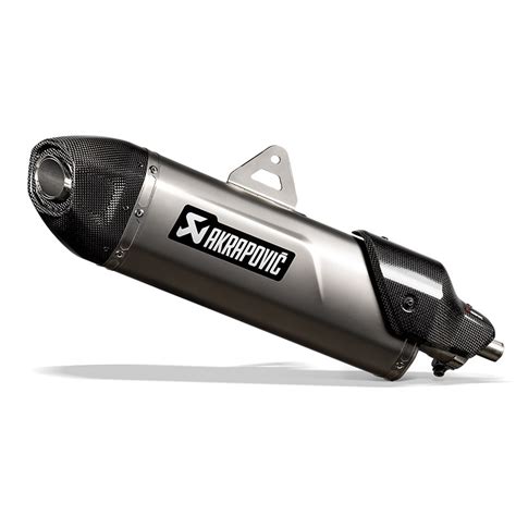 Akrapovic Titanium Approved Slip On Tiger 1200 S-T12SO6-HJA Exhaust ...