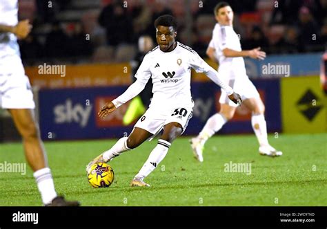 Kelly N Mai De Salford Lors Du Match Sky Bet EFL League Two Entre