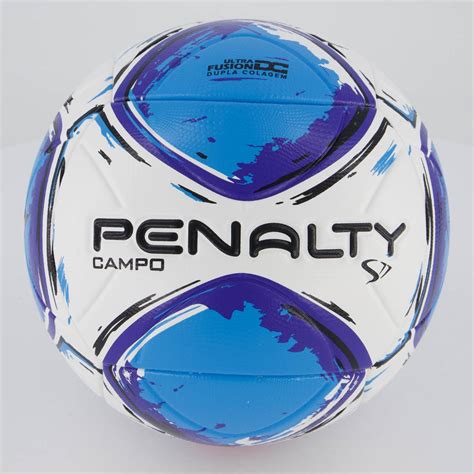 Bola Penalty S11 R2 XXIV Campo Branca E Azul FutFanatics