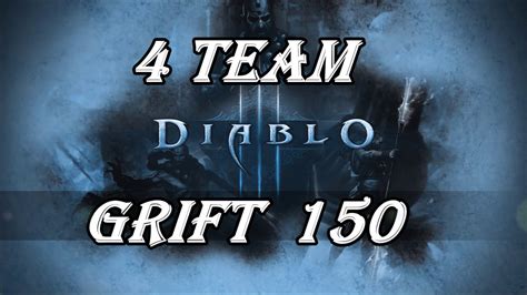 4 Man Diablo 3 Grift 150 Monk Wizard Barb Necro Patch 2 6 4 55430 YouTube