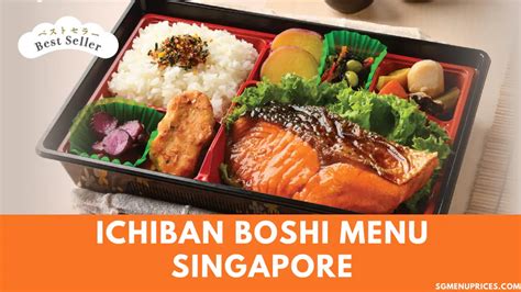 Ichiban Boshi Menu With Prices Singapore Updated 2024