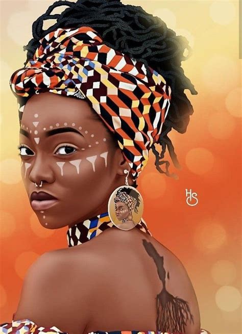 Pin By Marina On Casa African Women Painting African Art Black Women Art