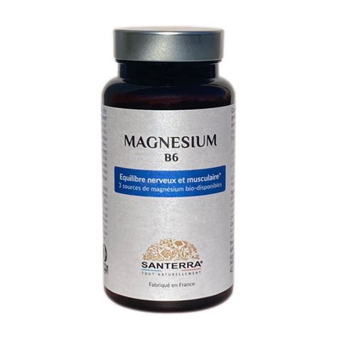 Magnesium B6 Santerra® 3 Sources Highly Bioavailable