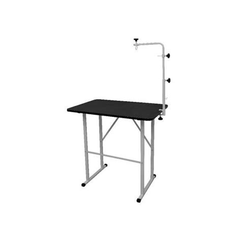 Mesa Para Banho E Tosa - Mesa Banho Tosa Pet com Prateleira e Girafa Branco Preto | MadeiraMadeira