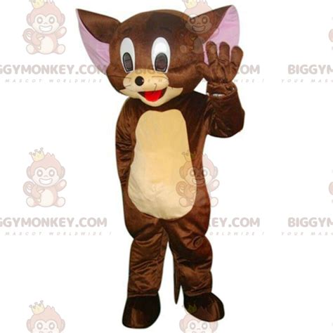 BIGGYMONKEY Mascot Costume Of Jerry The Famous Sizes L 175 180CM