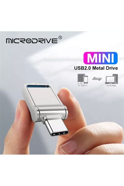 MicroDrive USB - Gray - 128 GB - Trendyol