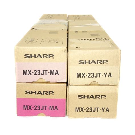 2色4本セット SHARP シャープ 純正トナー MX 23JT MA YA MX 3112FN用 純正 保証あり お買い得 NO 4728S