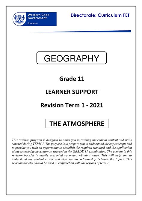 Grade 5 Geography Lesson Plans Pdf