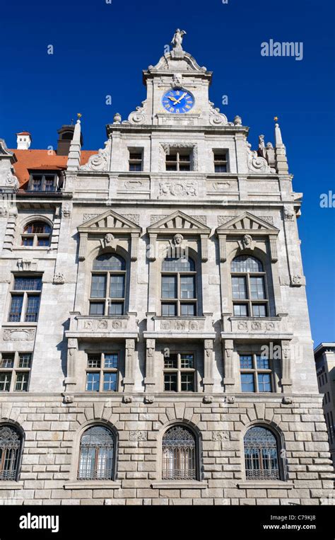 Neues Rathaus Town Hall Leipzig Saxony Germany Europe Stock Photo