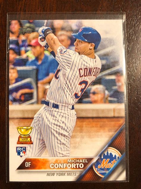 Topps Chrome Michael Conforto Rc For Sale Online Ebay