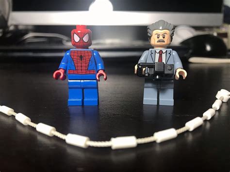 Lego Marvel Spider Man And J Jonah Jameson Minifigures Set Hobbies