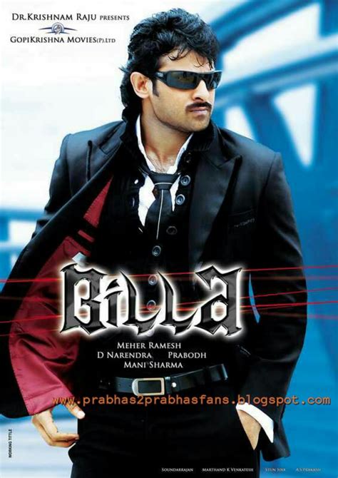 Prabhas 2 PrabhasFans: Prabhas Billa Movie Posters (Set 3)