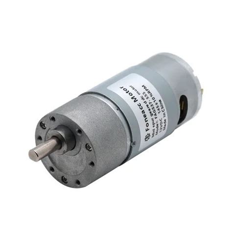 37GB 555 DC Geared Motor RS 555 DC Motor With Spur Gear Reducer