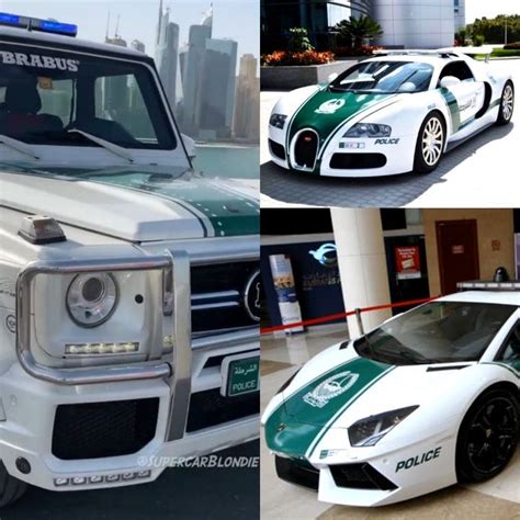 Dubai Police Shows Off Their Fleet Of Exotic Luxurious Police Cars