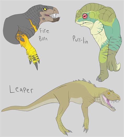 Creatures of Turok by Troodontidae on DeviantArt