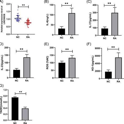 Levels Of LINC00638 In PBMC And Serum Inflammatory Cytokines And