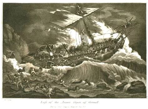 How the HMS Anson shipwreck off Cornwall changed the world - Cornwall Live