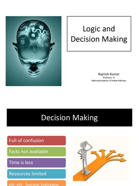 Logic and Decision Making by Rajnish Kumar | Logic | Heuristic