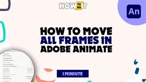 Adobe Animate How To Move All Frames 2024 Skill Wave Youtube