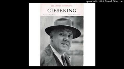 Walter Gieseking plays Debussy Estampes 2 La Soirée dans Grenade