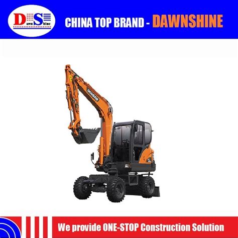 Doosan Ton Daewoo Mini Wheel Excavator Dx W C Mini Excavator And