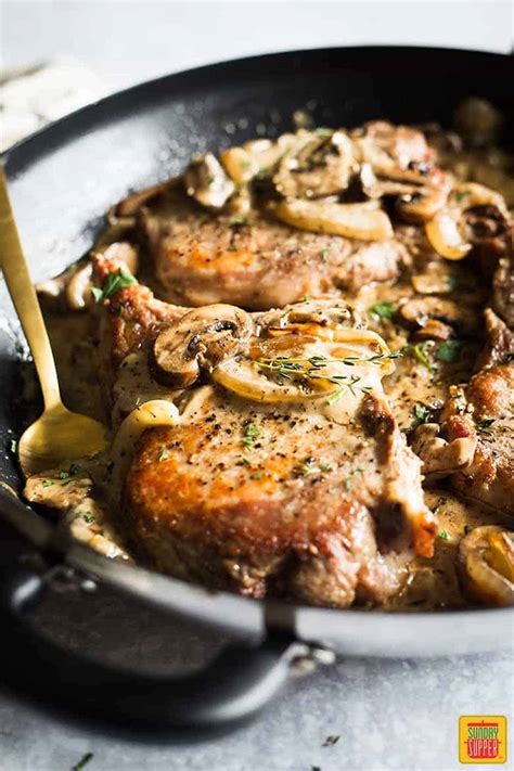 Best Pork Chops with Mushroom Gravy - Sunday Supper Movement