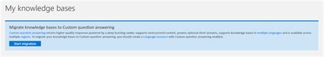 Migrate Qna Maker Knowledge Bases To Custom Question Answering Azure Cognitive Services