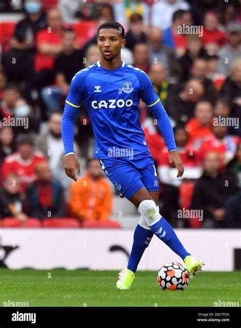 Everton's Mason Holgate during the pre-season friendly match at Old ...