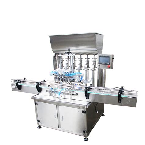 Automatic Heads Liquid Filling Machine Hand Sanitizer Production Line