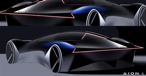 The Concept Car Is Shown In Three Different Angles