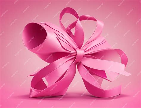 Premium AI Image | Breast Cancer Awareness with ribbon