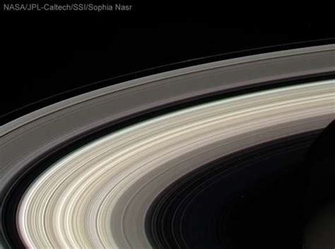 Saturn Silhouette With Rings From Cassini The Planetary Society