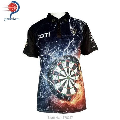 Aliexpress Buy OEM Custom Darts Polo Shirt Wholesale Men Jersey