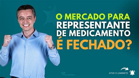 O Mercado Para Representante De Medicamento Propagandista Vendedor