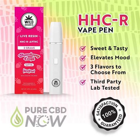 Wild Orchard Knockout Hhc R Live Resin Vape Pens 2 Gram Tenvape