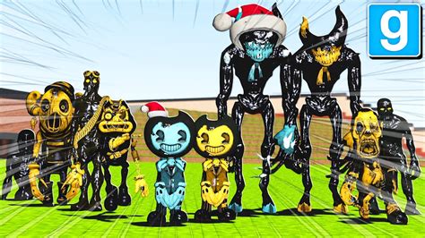 Brand New Bendy And The Ink Machine Dark Revival Nextbots In Garry S