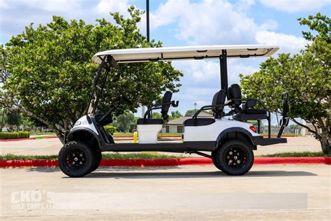 White Advanced Ev Limo Ckd S Golf Carts