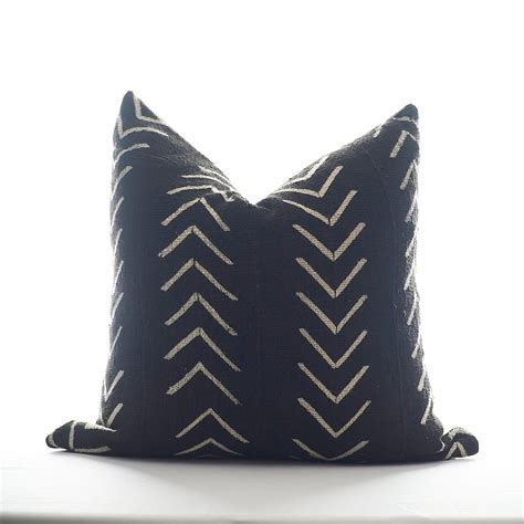 Arrow Mud Cloth Pillow Cover By Shoppeinteriors On Etsy Indigo Textiles