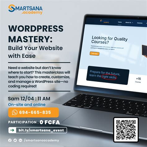 WordPress Mastery - Built Your Website with Ease