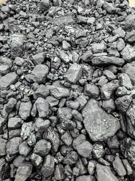 Premium Photo Coal Black Background Mineral Stone