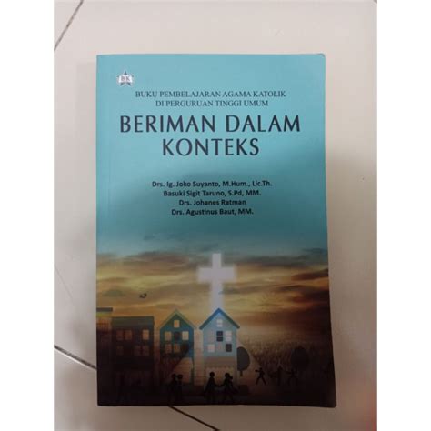 Jual Buku Beriman Dalam Konteks Shopee Indonesia