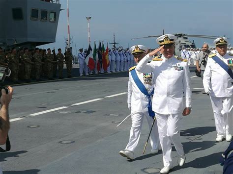 Marina Militare Cambio Al Vertice Del Comando In Capo Della Squadra