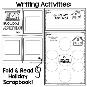 Holiday Traditions {Craft & Writing Activity} by Sweet Sounds of ...