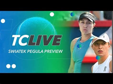 Roddick Petkovic Preview Świątek vs Pegula Tennis Channel Live